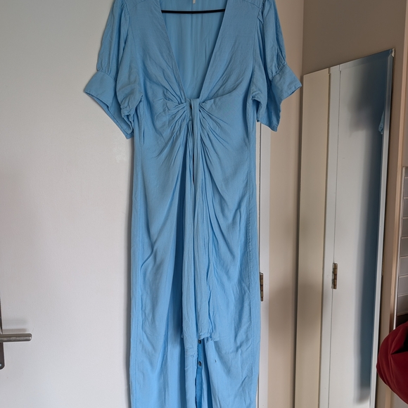 Free People Blue Maxi Dress - Picture 6 of 8